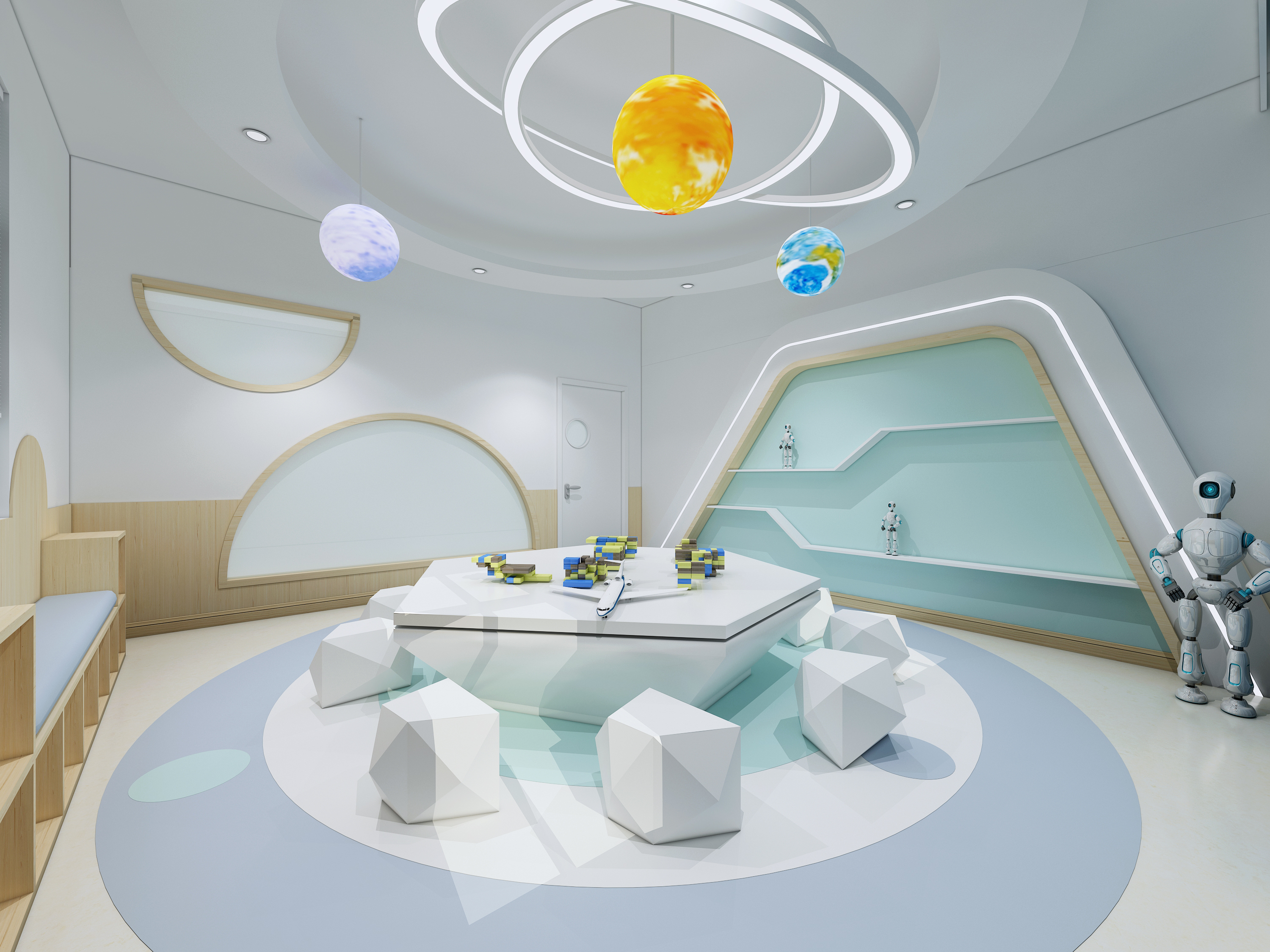 幼兒園科學發(fā)現(xiàn)室設計 | 科學探索，筑夢航天！