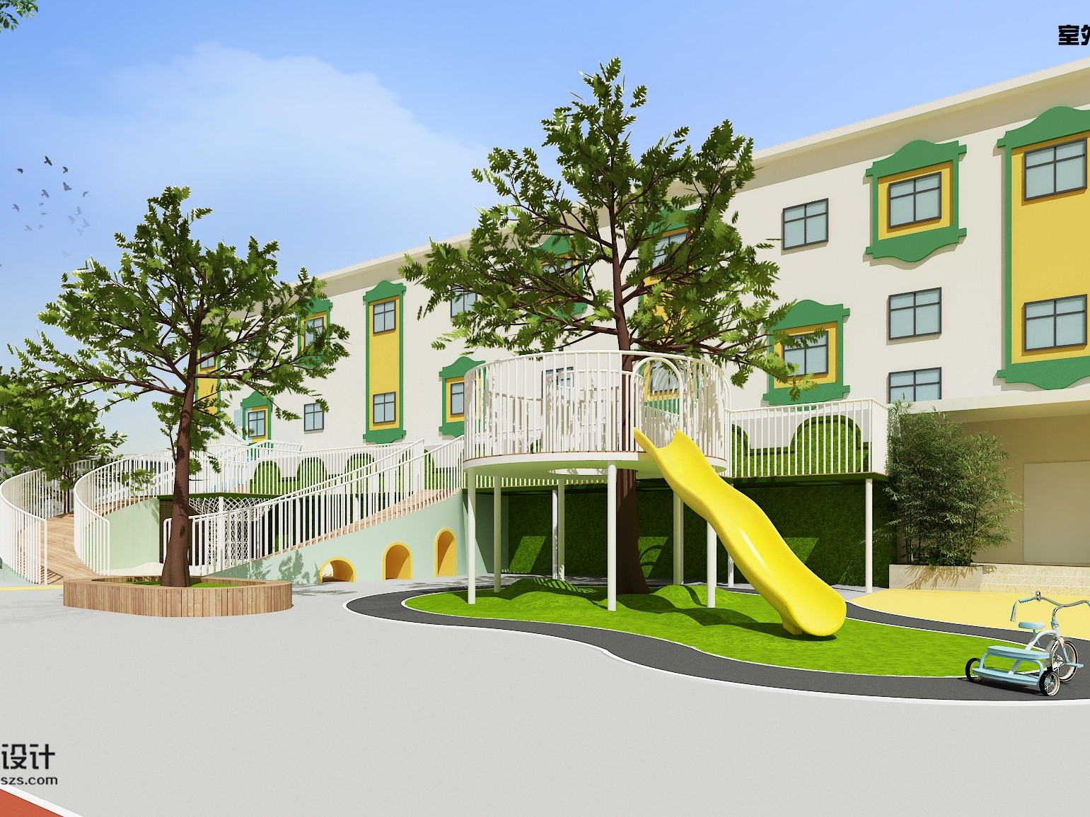 趣味幼兒園空間如何設(shè)計？