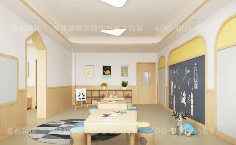 幼兒園美工室設計