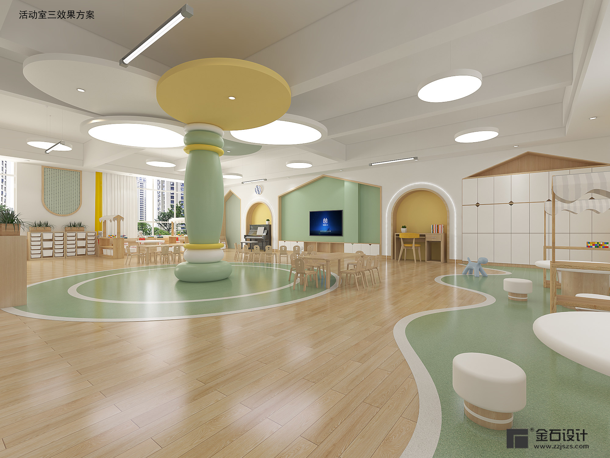 托育中心教室設(shè)計(jì) | 保育為主，責(zé)任為先！