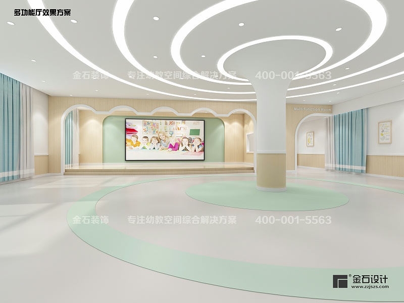 幼兒園多功能廳設(shè)計