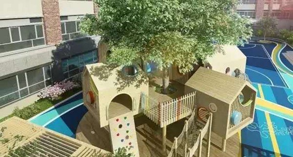 幼兒園景觀設計，核心塑造童趣性-金石裝飾幼兒園裝修設計