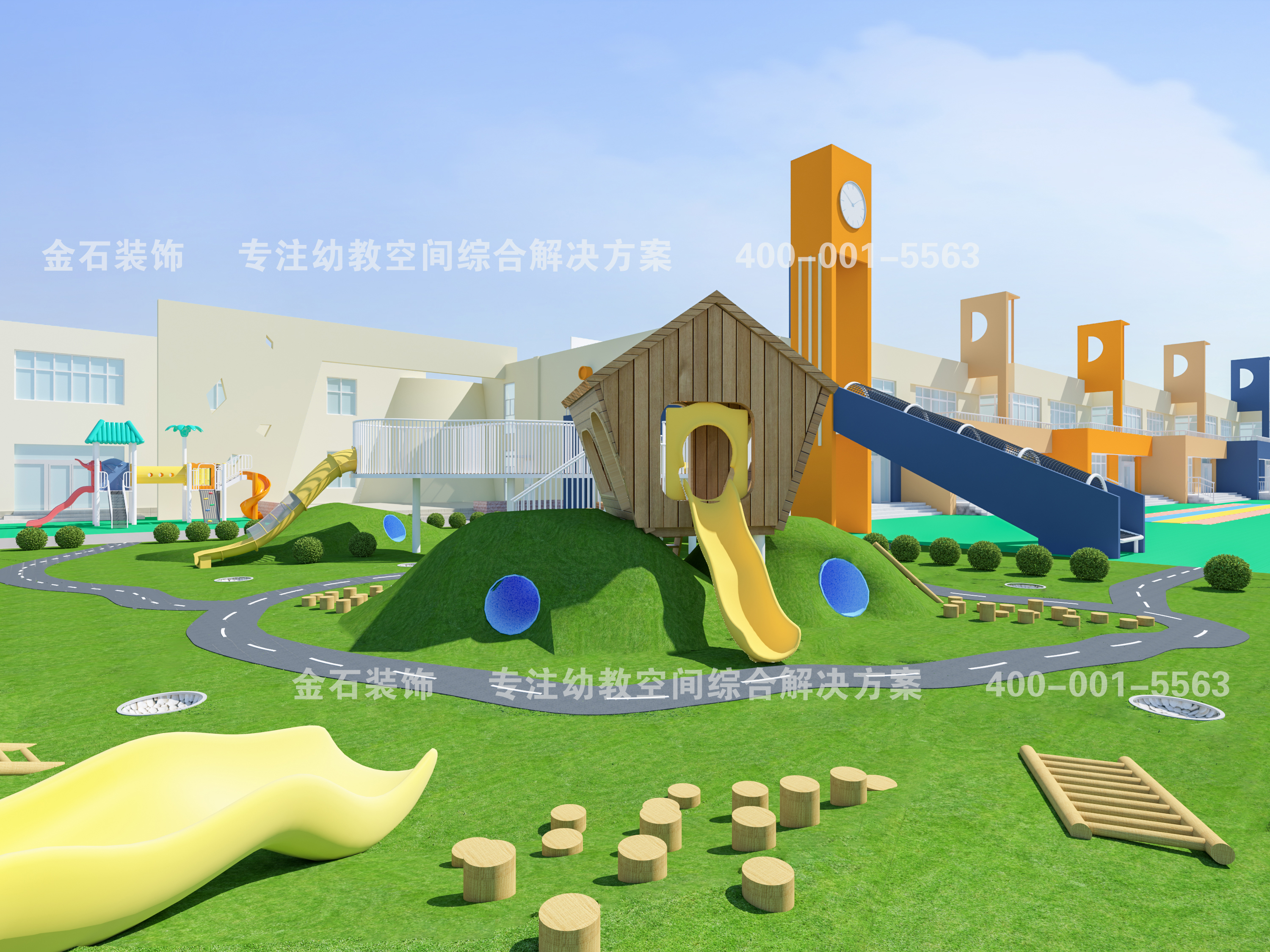 幼兒園戶外游戲區(qū)設(shè)計