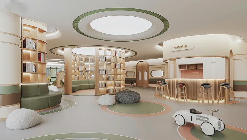 幼兒園大廳設(shè)計